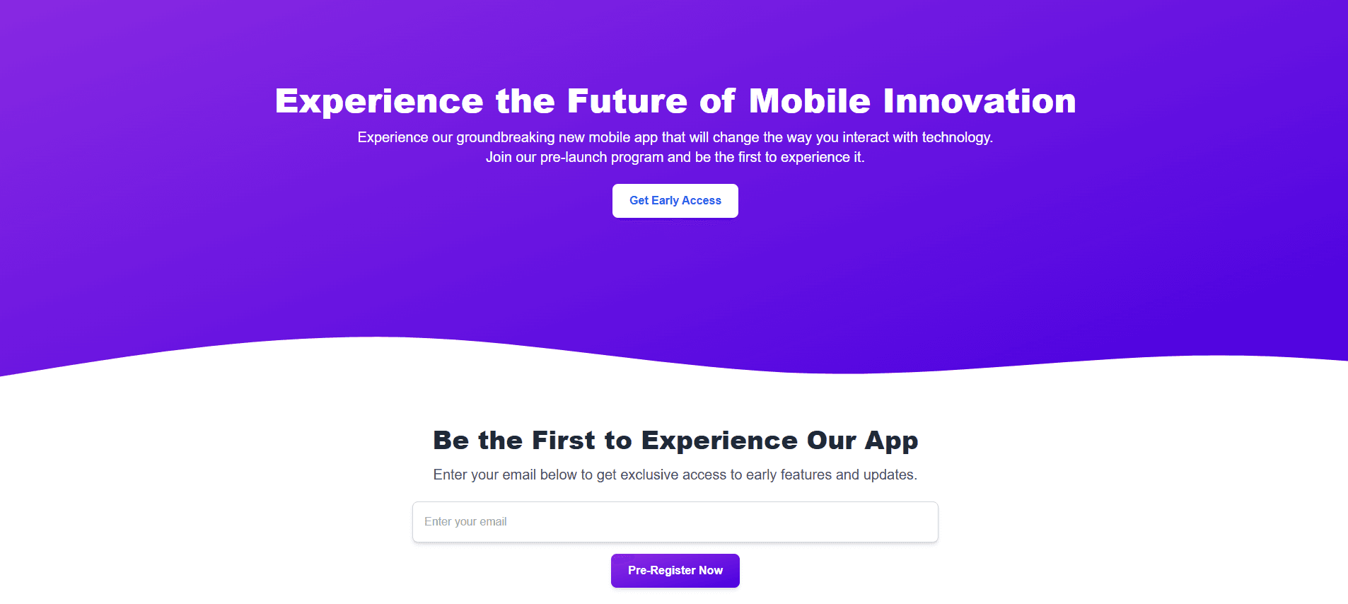 Mobile App Launch